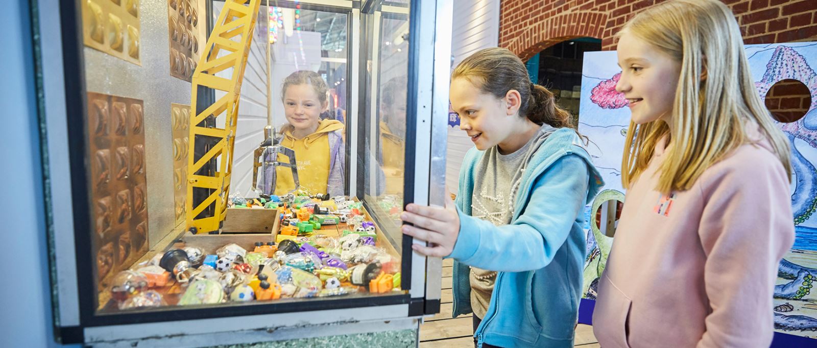 Penny arcade at Milestones Museum